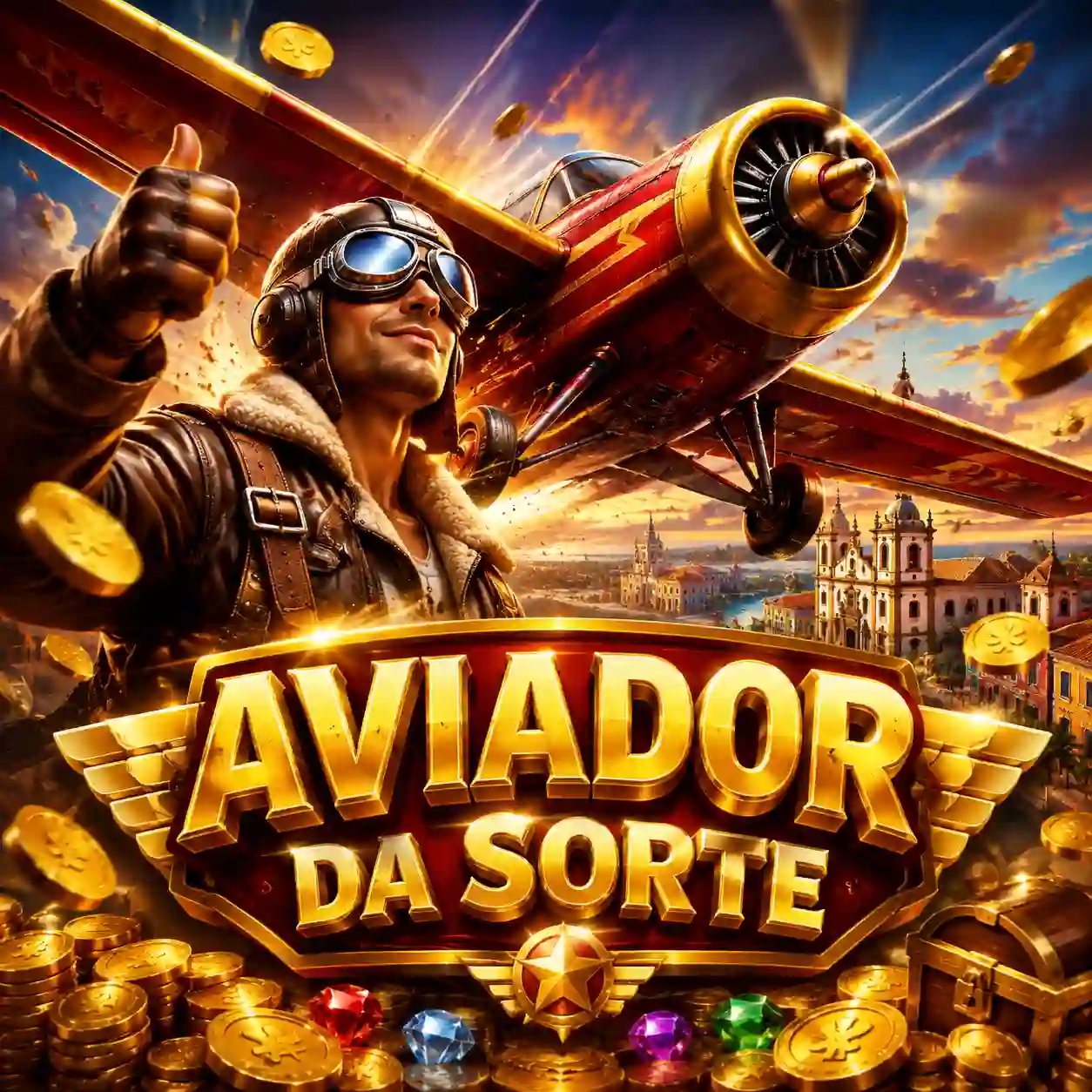 Gráfico vermelho e dourado de multiplicador subindo em jogo de crash